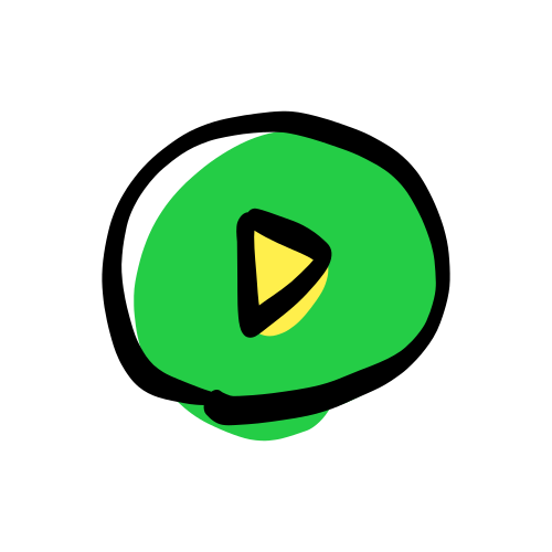 緑色の丸矢印
