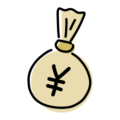 日本円の袋